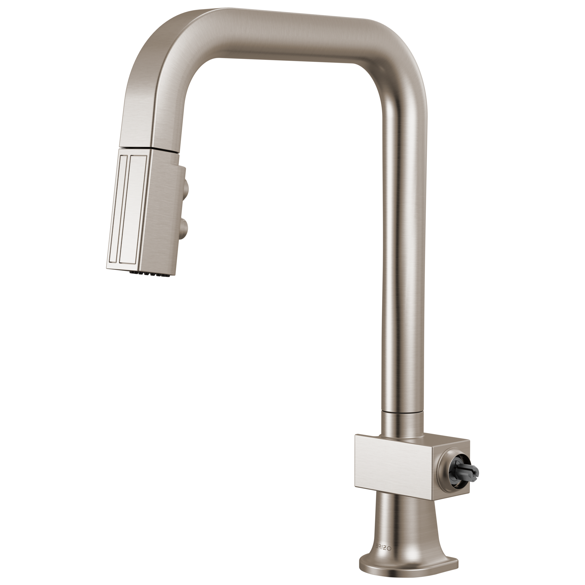 Brizo Frank Lloyd Wright Pull-Down Kitchen Faucet with Square Spout - Less Handle by Brizo