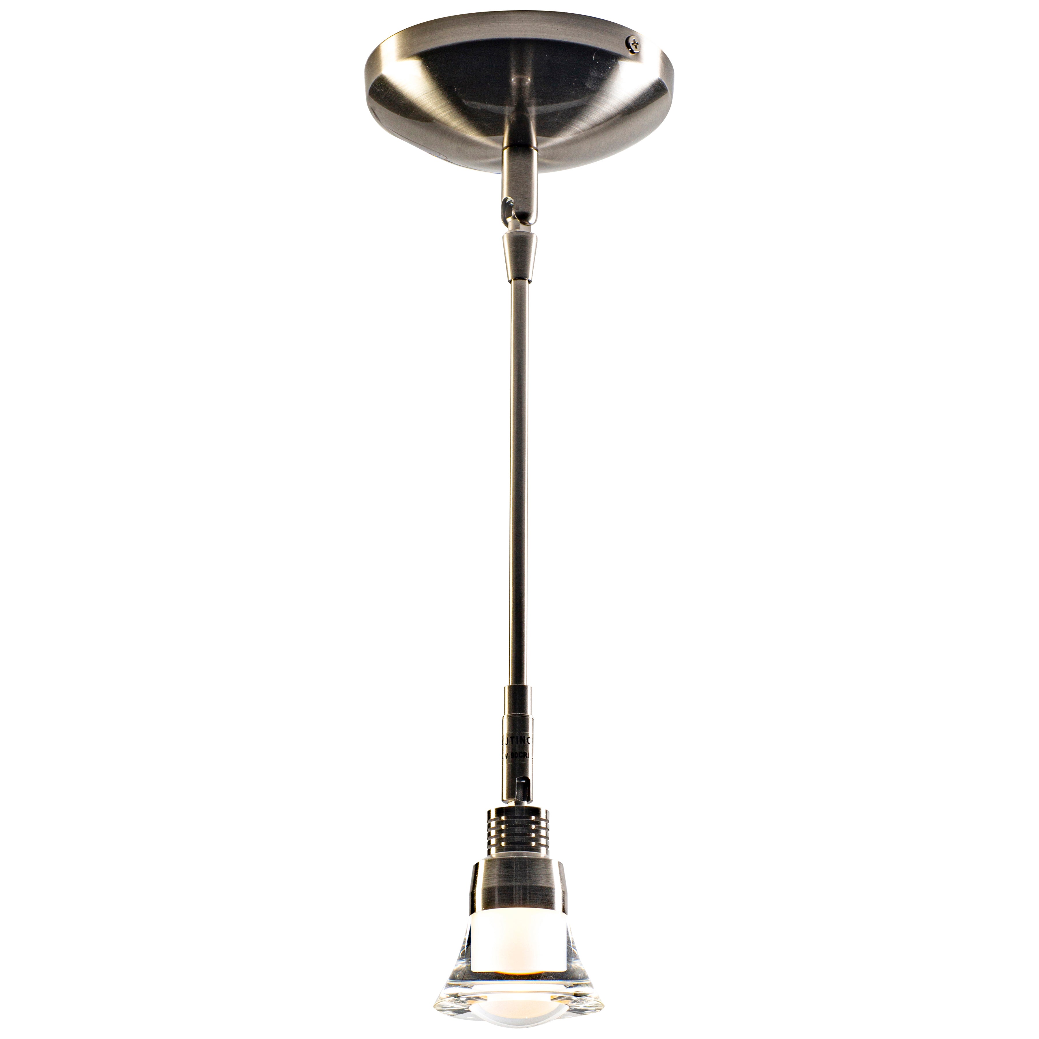 matte chrome led pendant