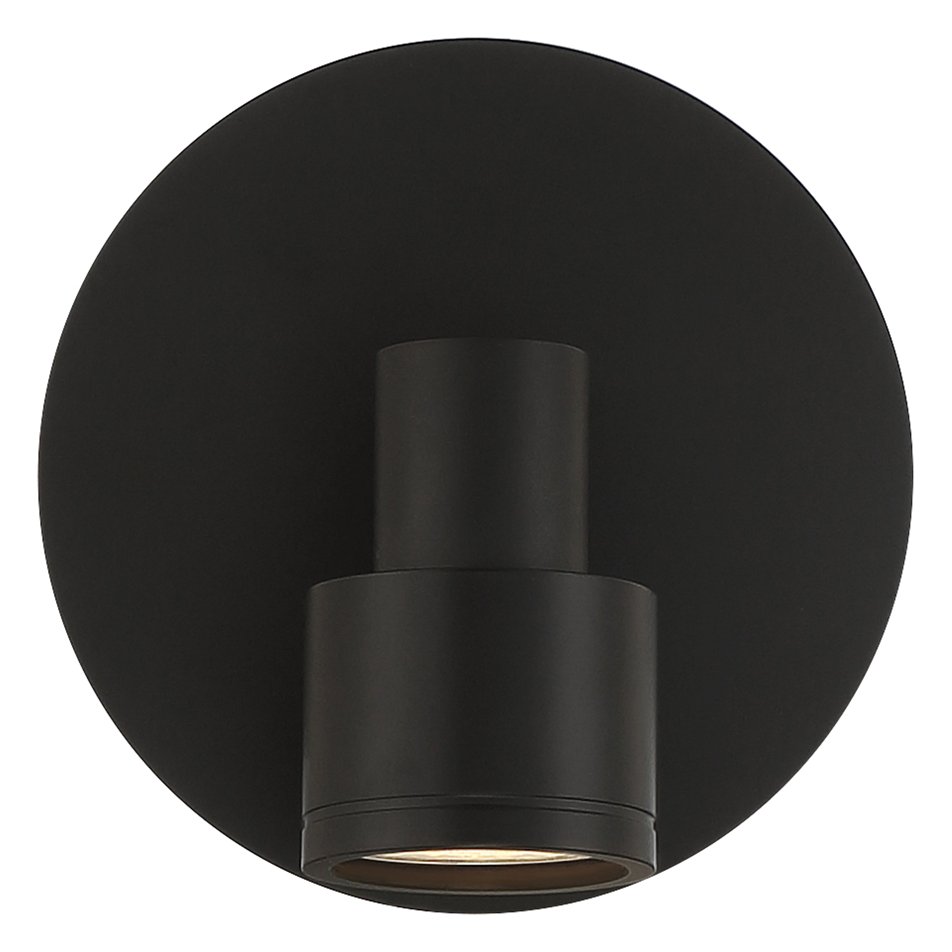 matte black adjustable led flush mount