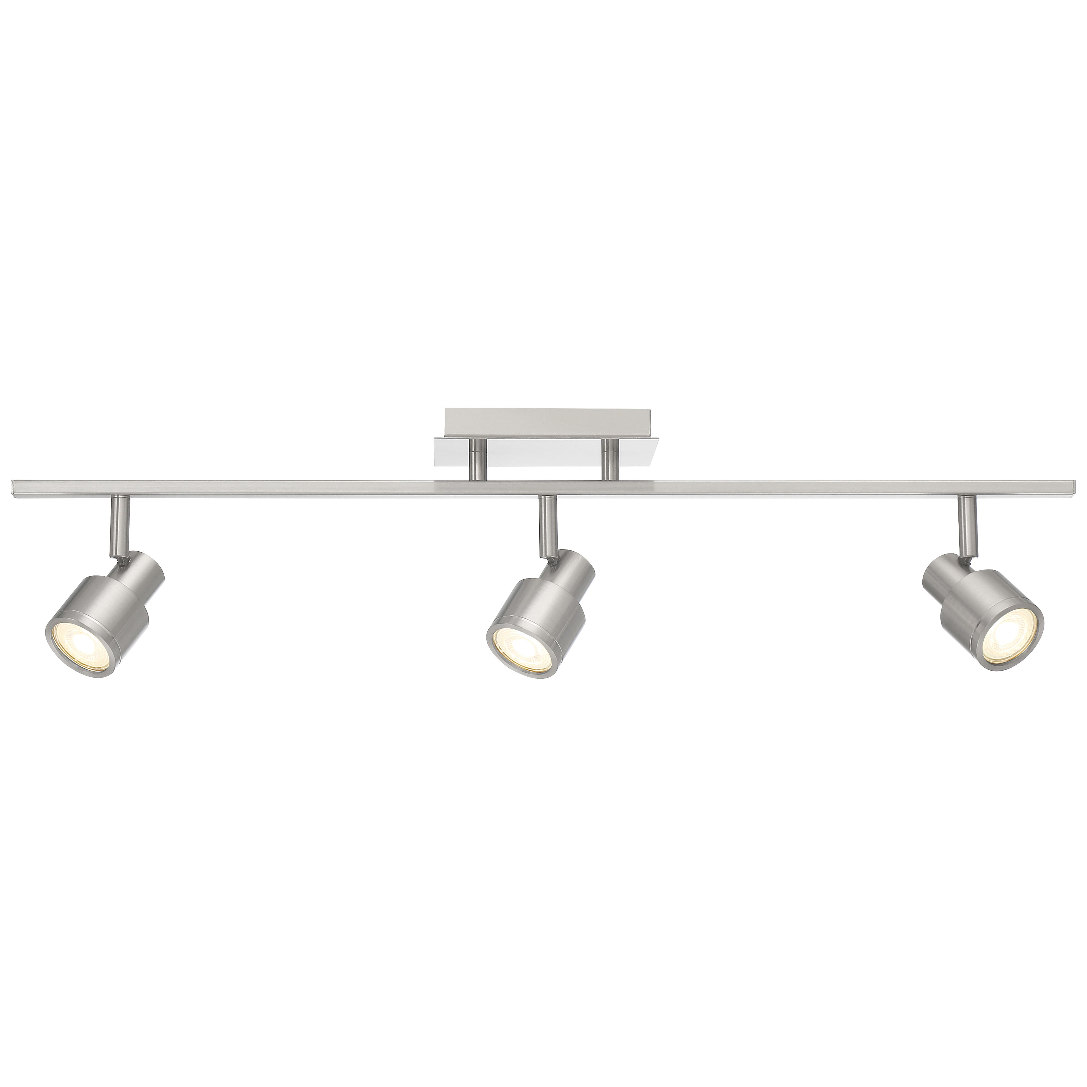 brushed steel adjustable led track