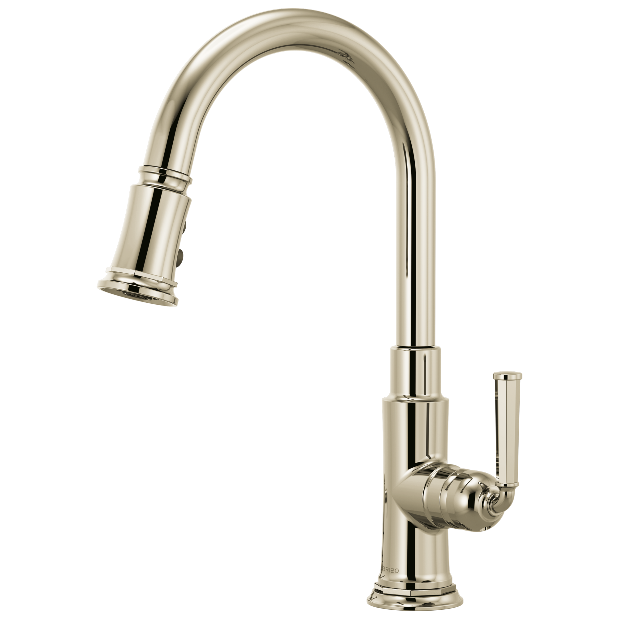 chrome pull-down faucet