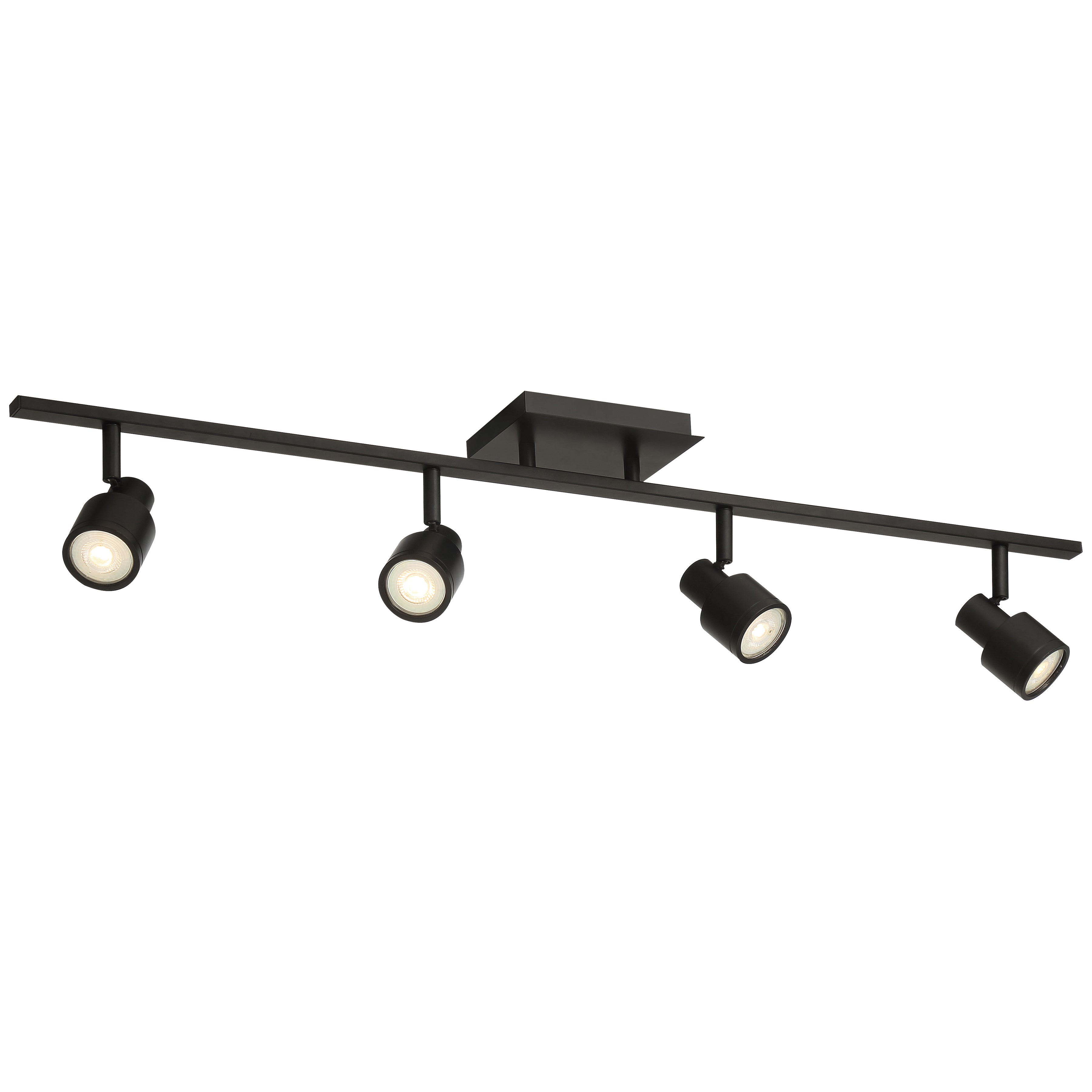 matte black adjustable led track