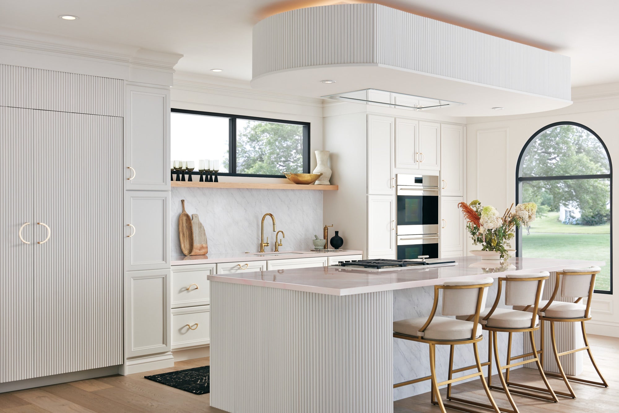 polished gold handle kit