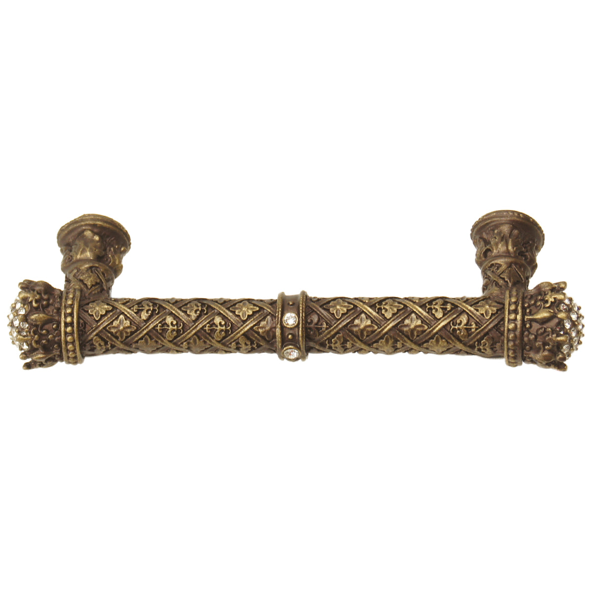 antique brass pull