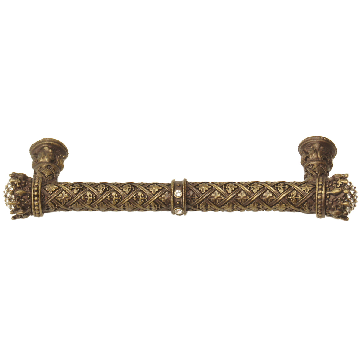 antique brass pull