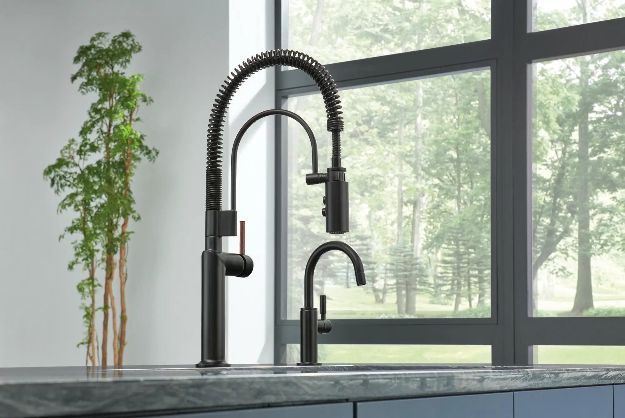 matte black kitchen faucet