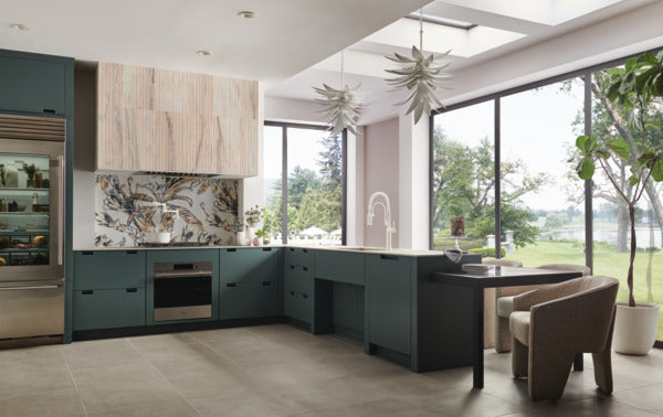 matte white pot filler