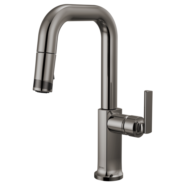 Brizo Kintsu Pull-Down Prep Faucet with Square Spout - Less Handle by Brizo