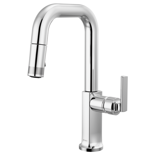 Brizo Kintsu Pull-Down Prep Faucet with Square Spout - Less Handle by Brizo