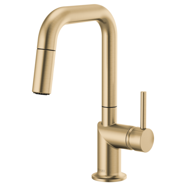 Brizo Odin Pull-Down Prep Faucet with Square Spout - Less Handle by Brizo
