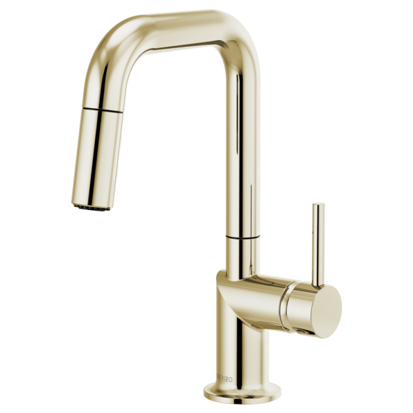 Brizo Odin Pull-Down Prep Faucet with Square Spout - Less Handle by Brizo