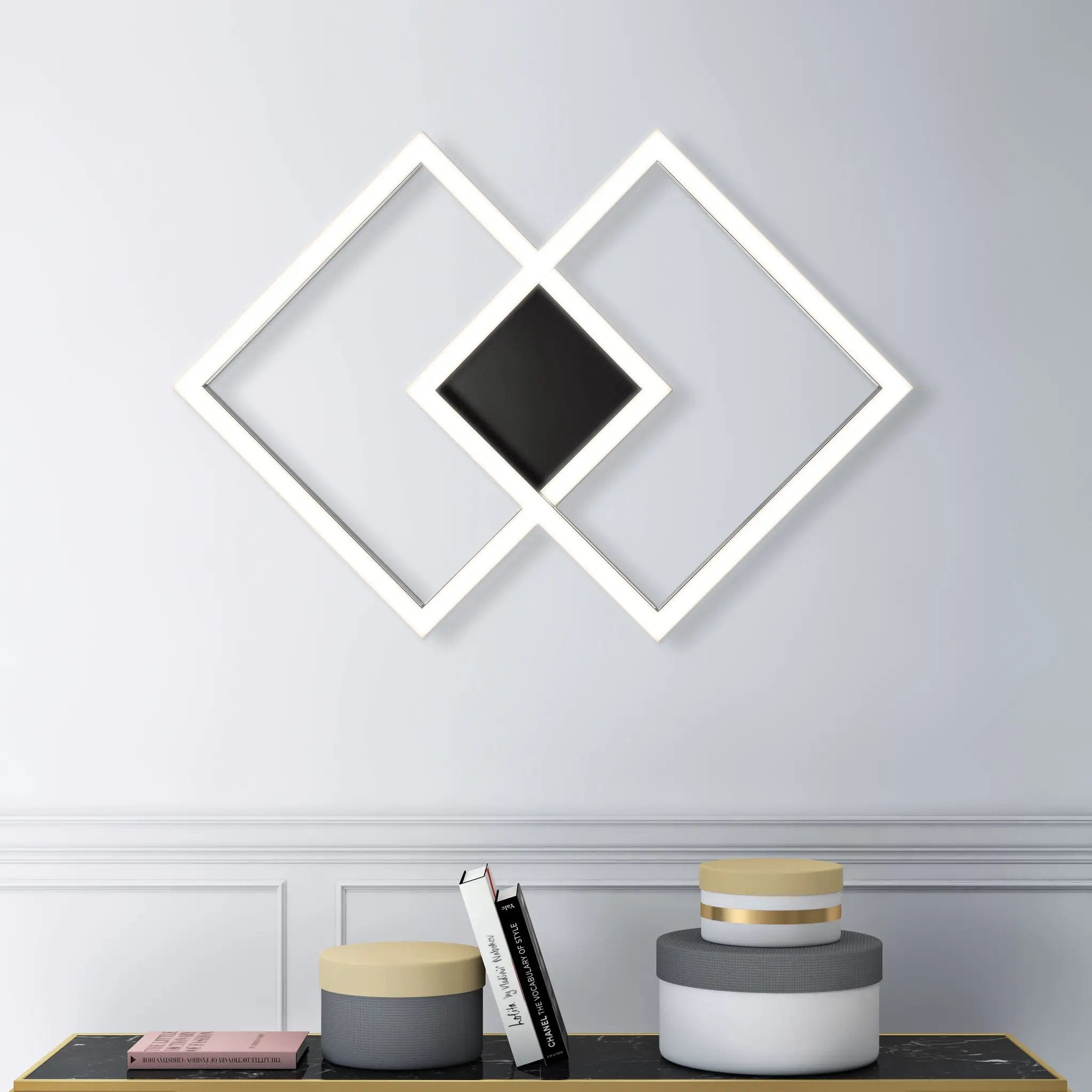 led flush mount or wall sconce