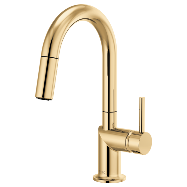 Brizo Odin Pull-Down Prep Faucet with Arc Spout - Less Handle by Brizo