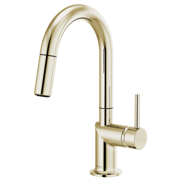 Brizo Odin Pull-Down Prep Faucet with Arc Spout - Less Handle by Brizo