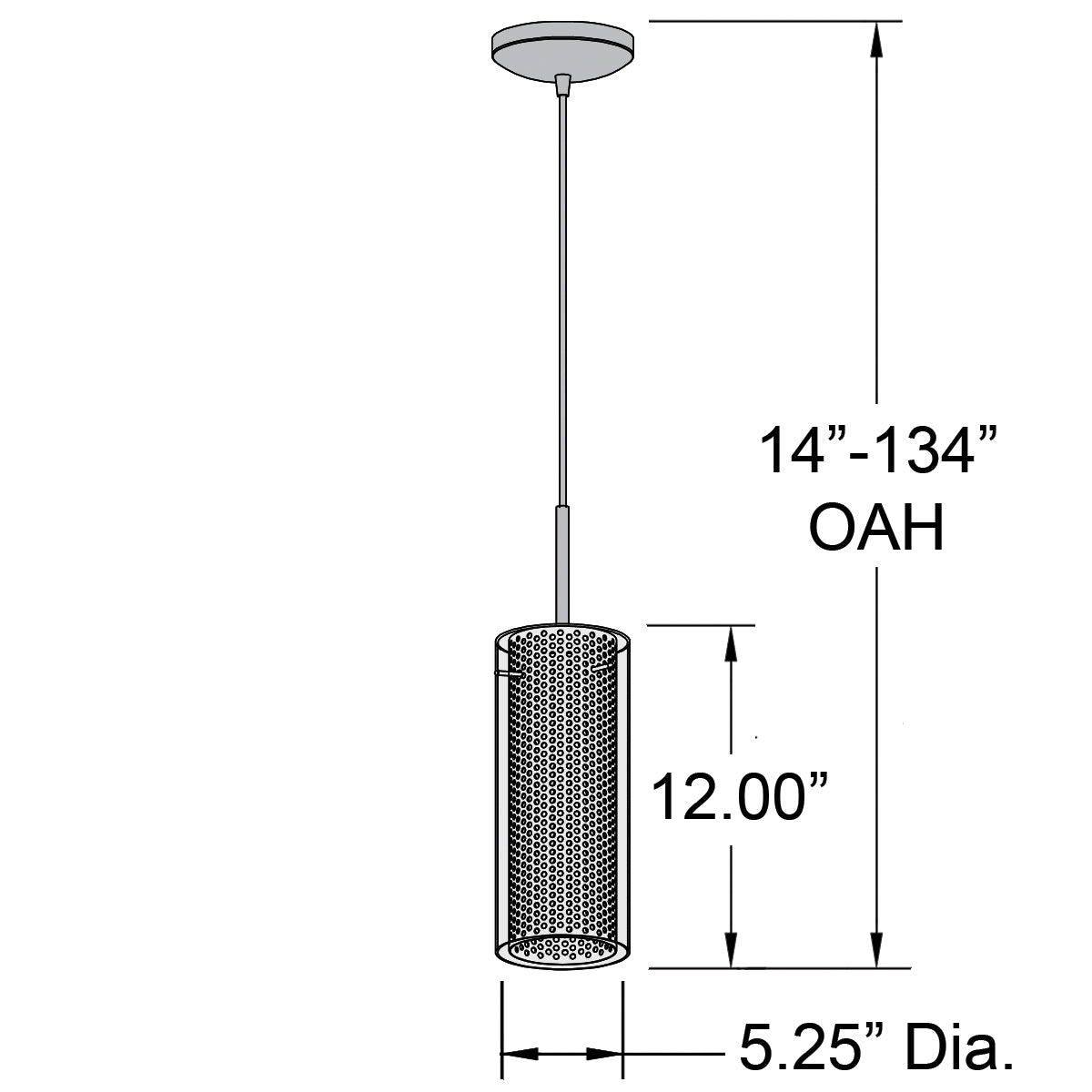 black pendant chrome led pendant