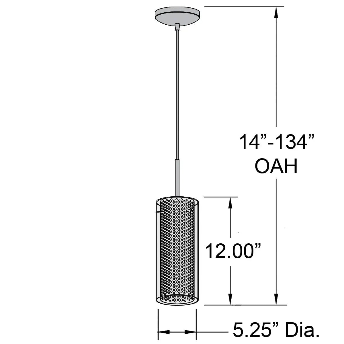 black pendant chrome led pendant