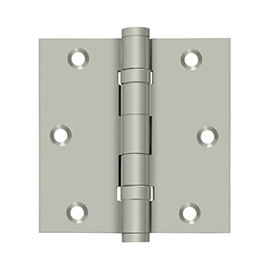Deltana 3-1/2" x 3-1/2" Square Hinge, Ball Bearings