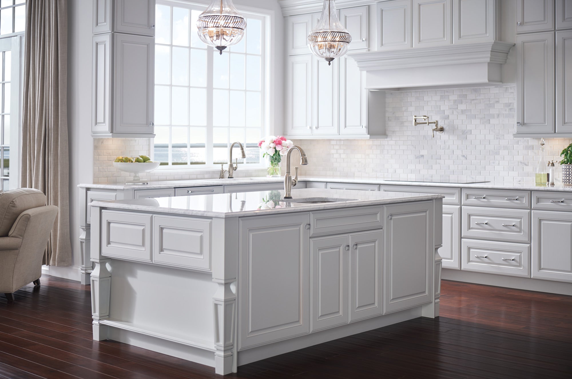 stainless pot filler