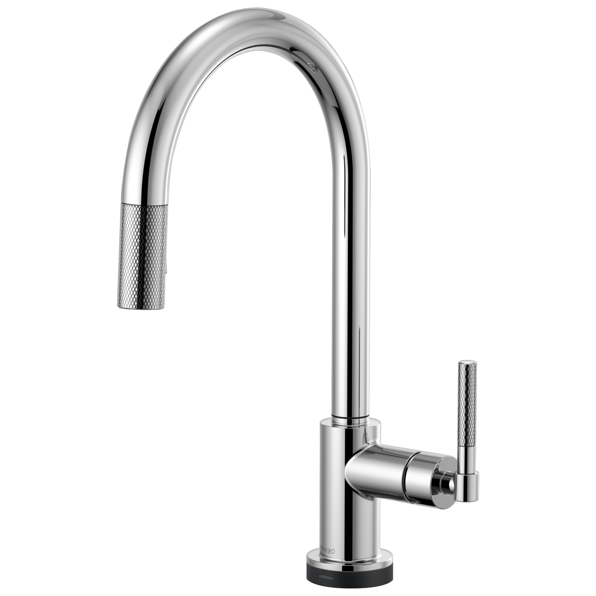 chrome kitchen faucet