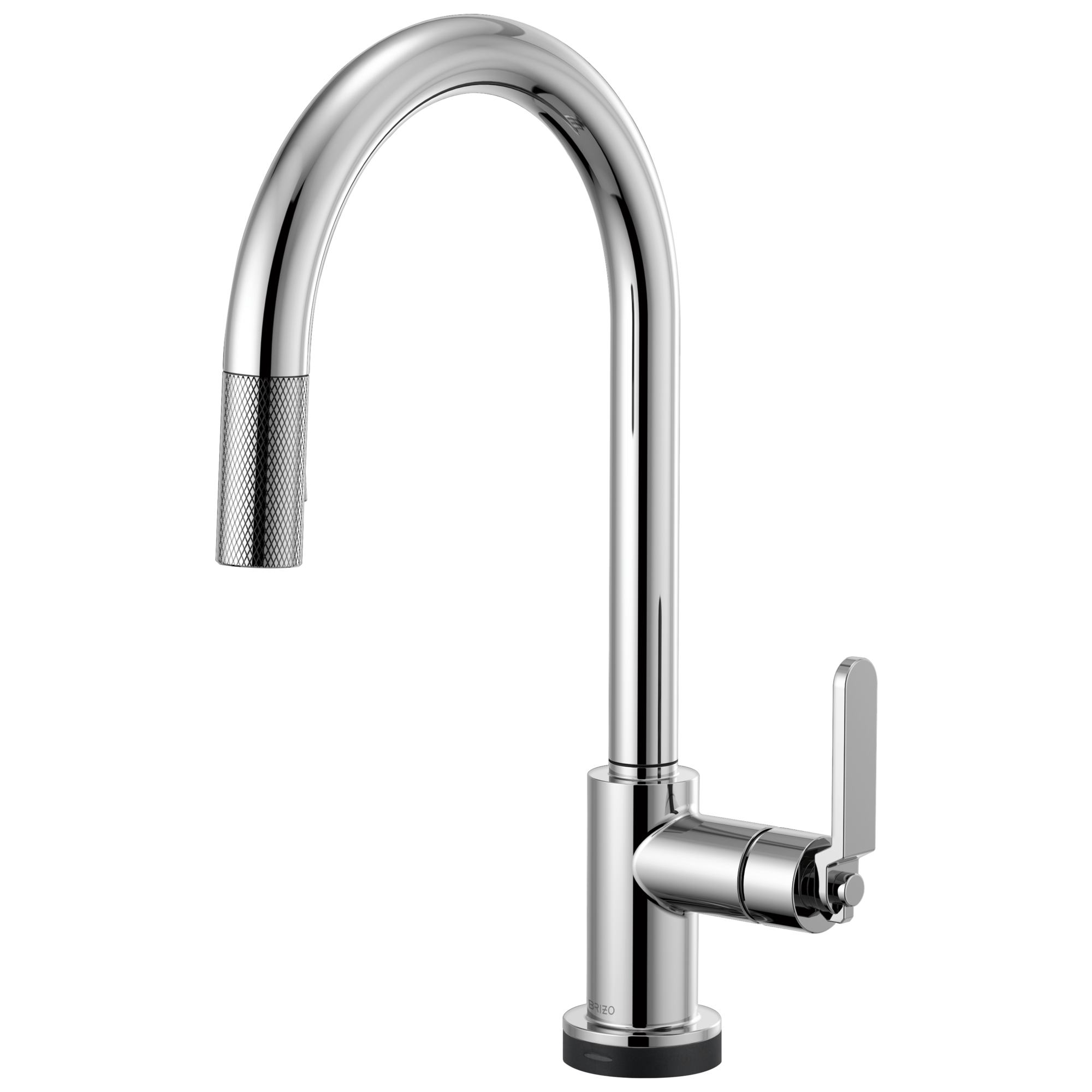 chrome kitchen faucet