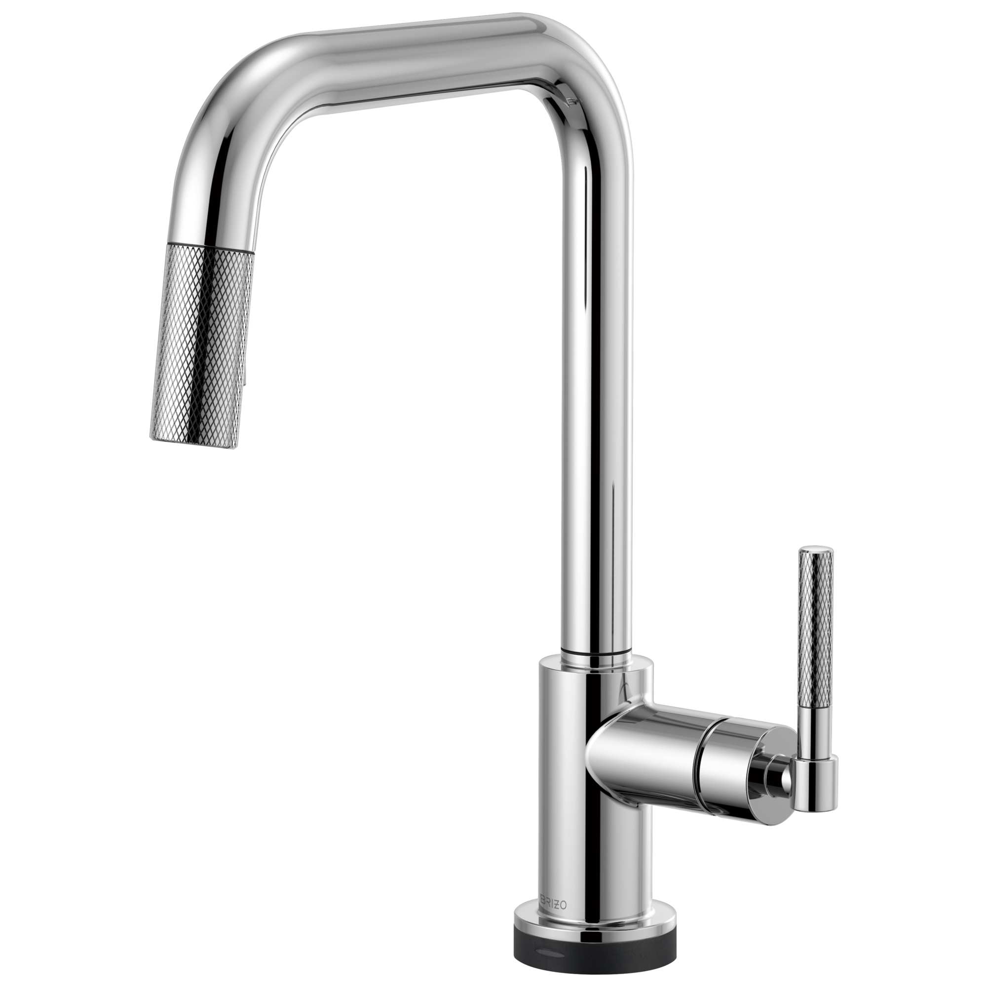 chrome kitchen faucet