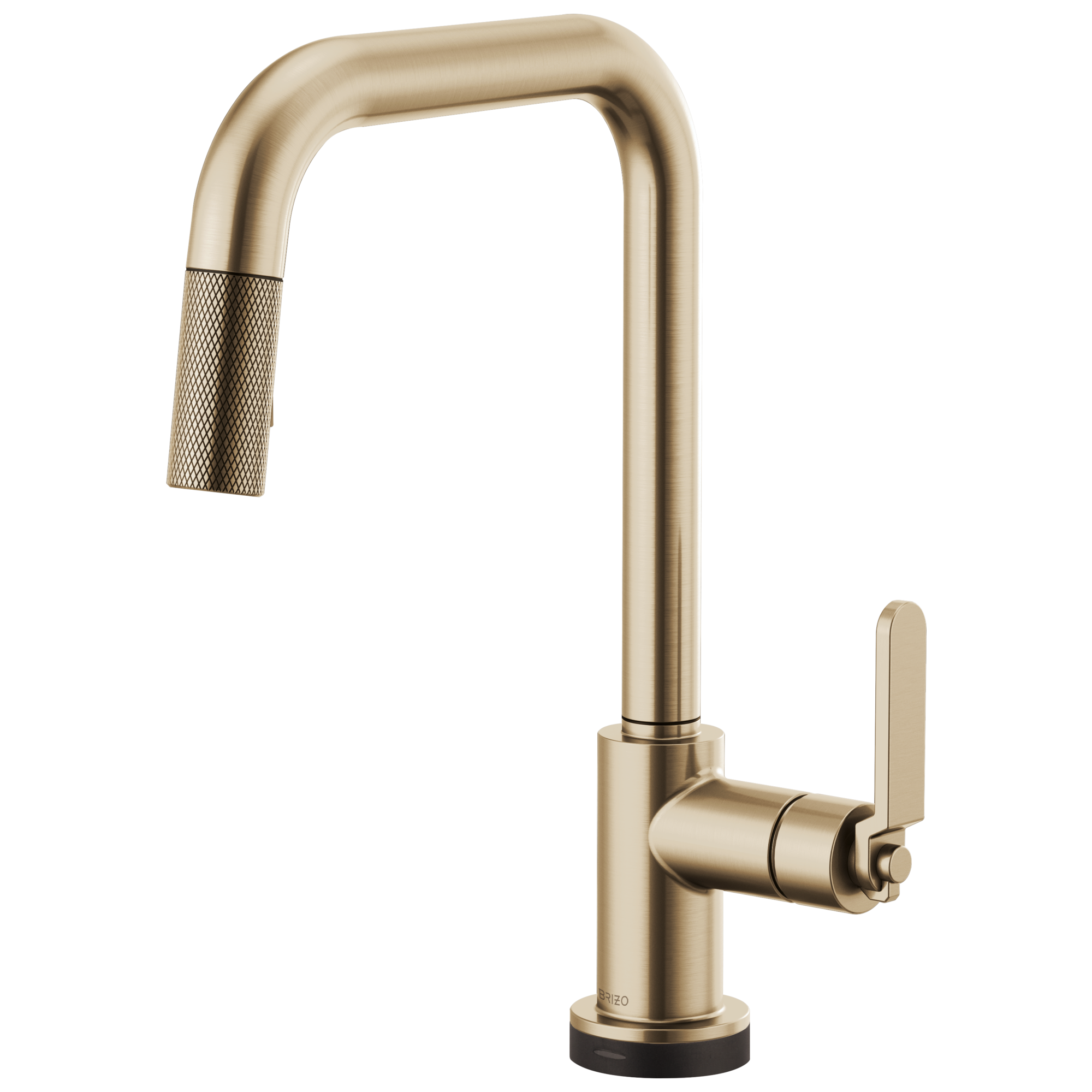 Brizo Litze Smart Touch Pull-Down Kitchen Faucet with Square Spout and Industrial Handle by Brizo