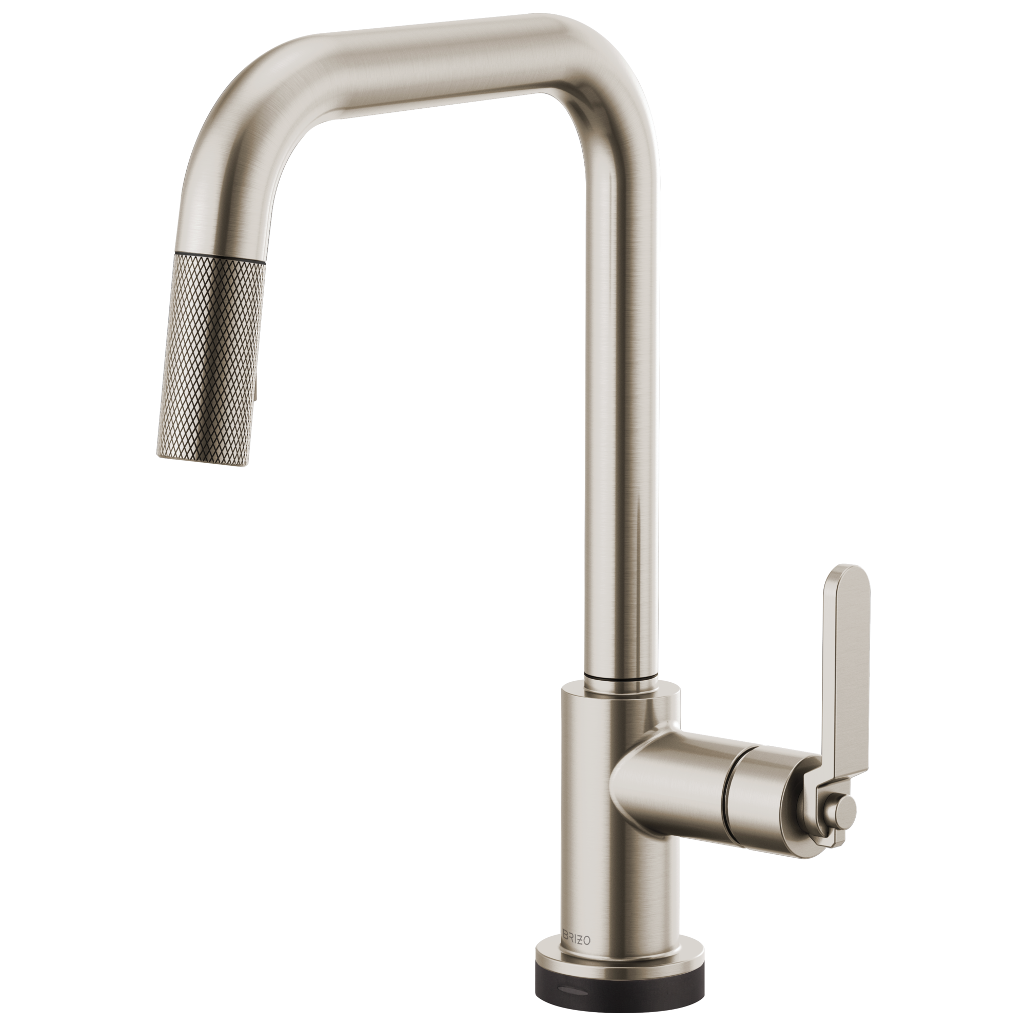 Brizo Litze Smart Touch Pull-Down Kitchen Faucet with Square Spout and Industrial Handle