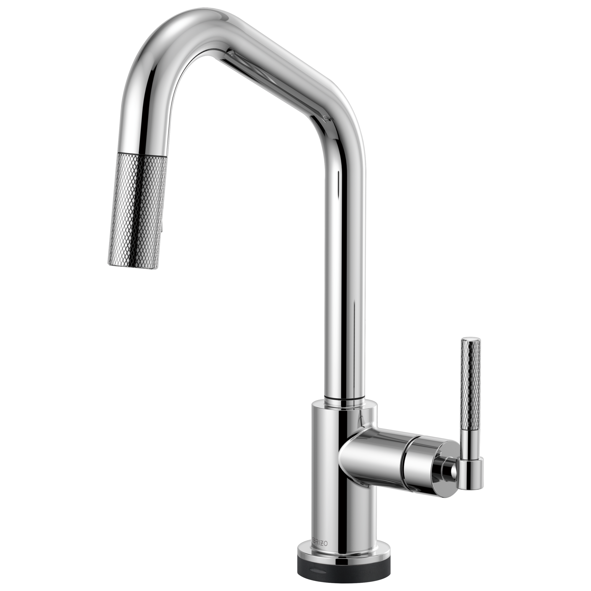 chrome kitchen faucet