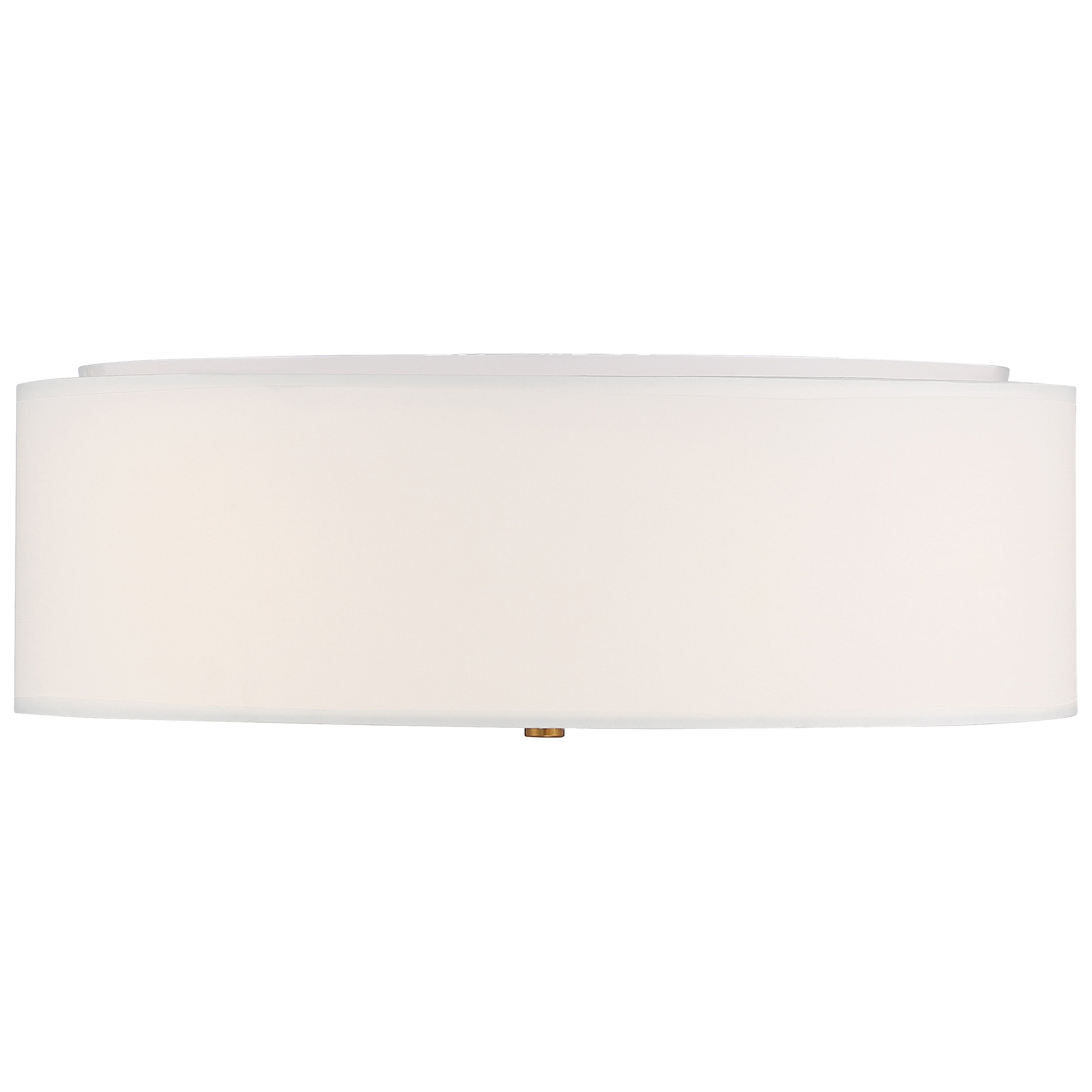 antique brushed brass led flush mount