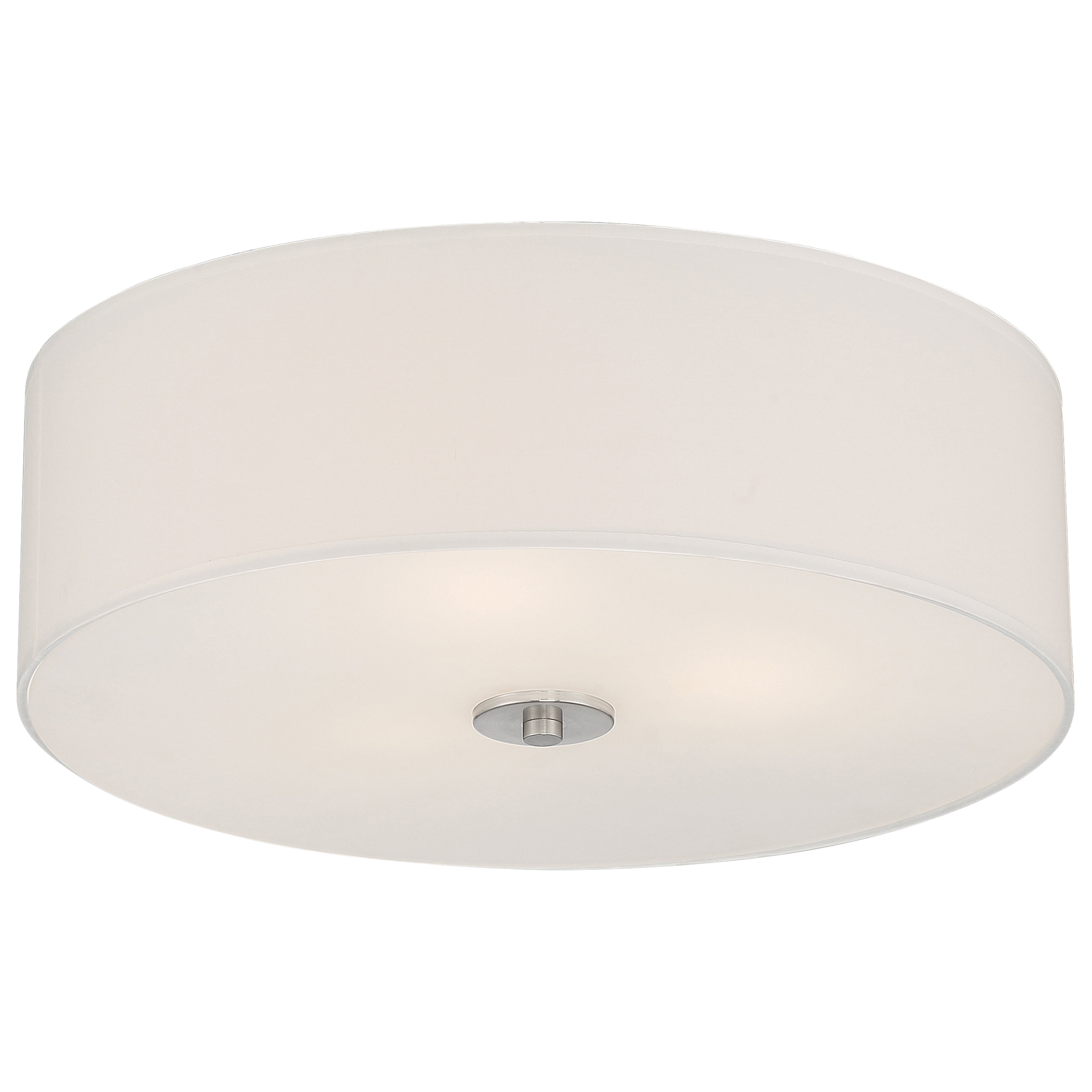 antique brushed brass led flush mount