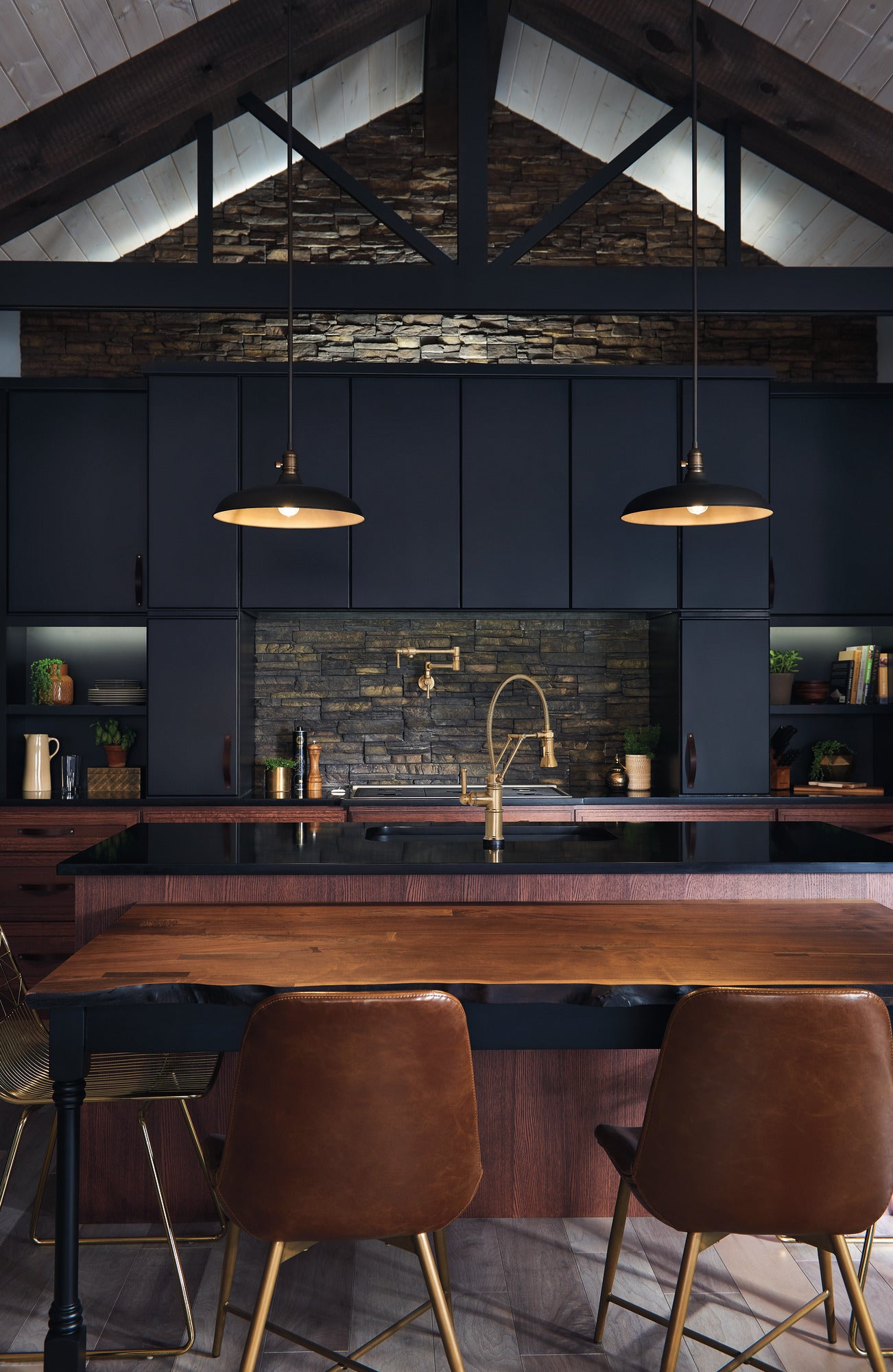 luxe gold pot filler