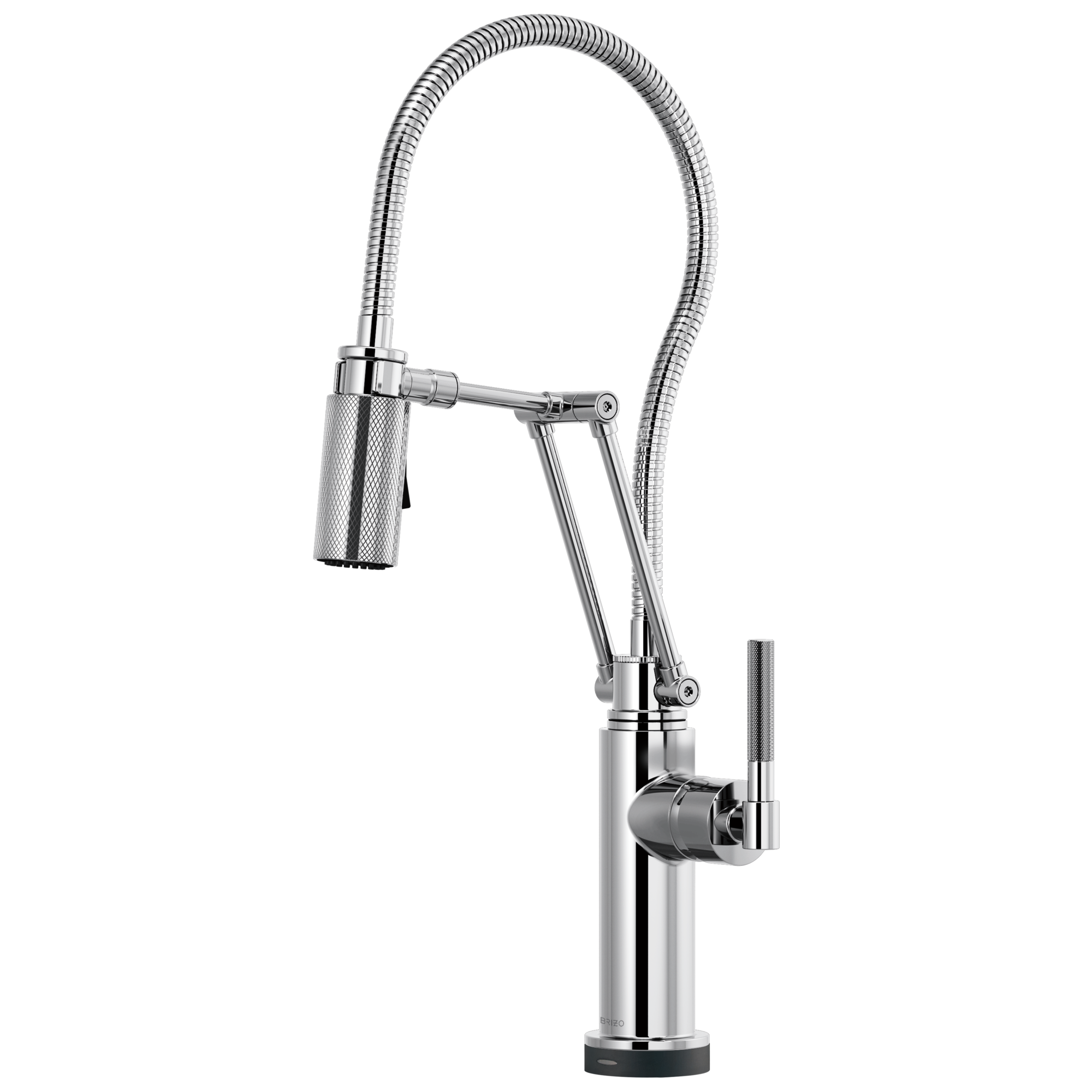 chrome kitchen faucet