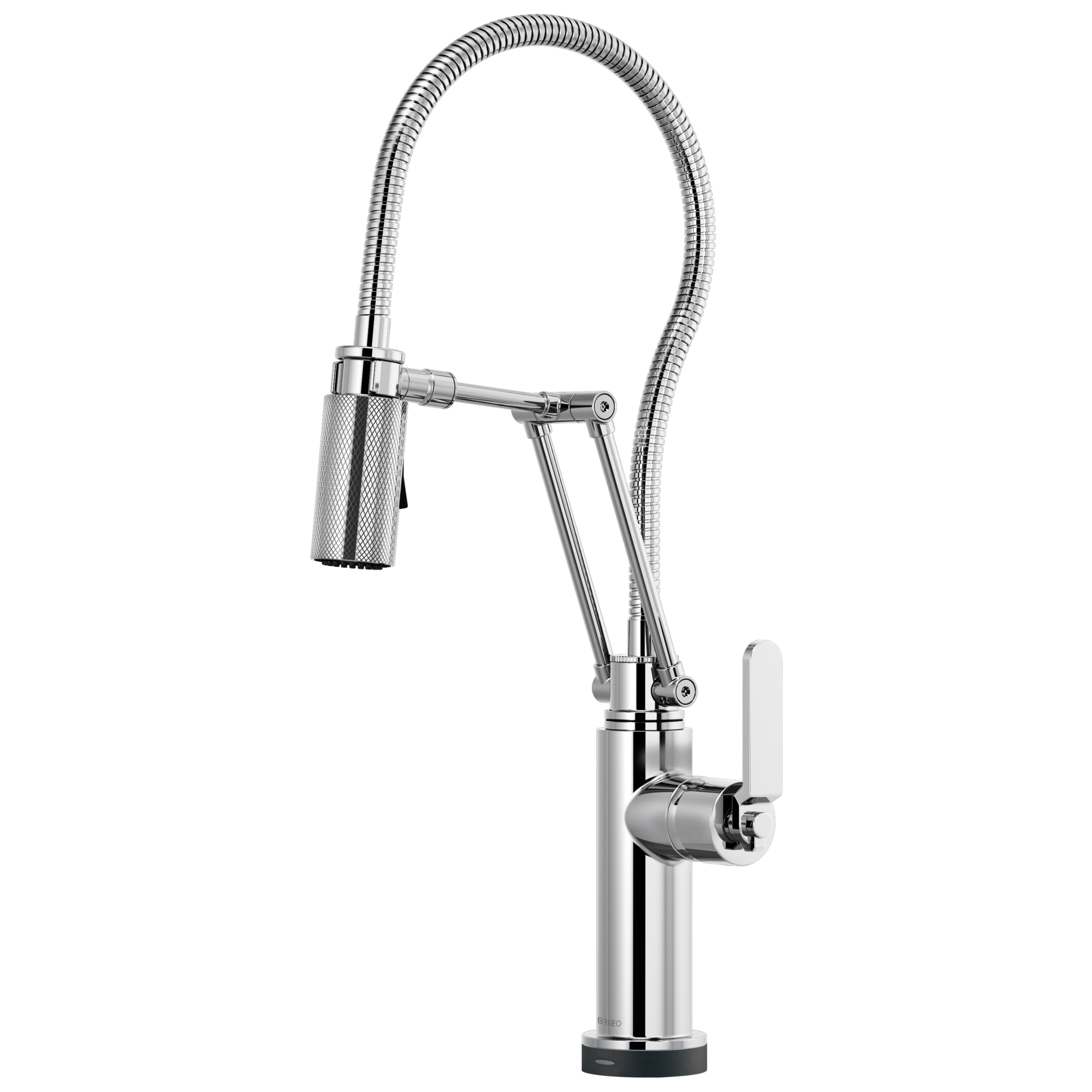 Brizo Litze SmartTouch Articulating Kitchen Faucet With Finished Hose