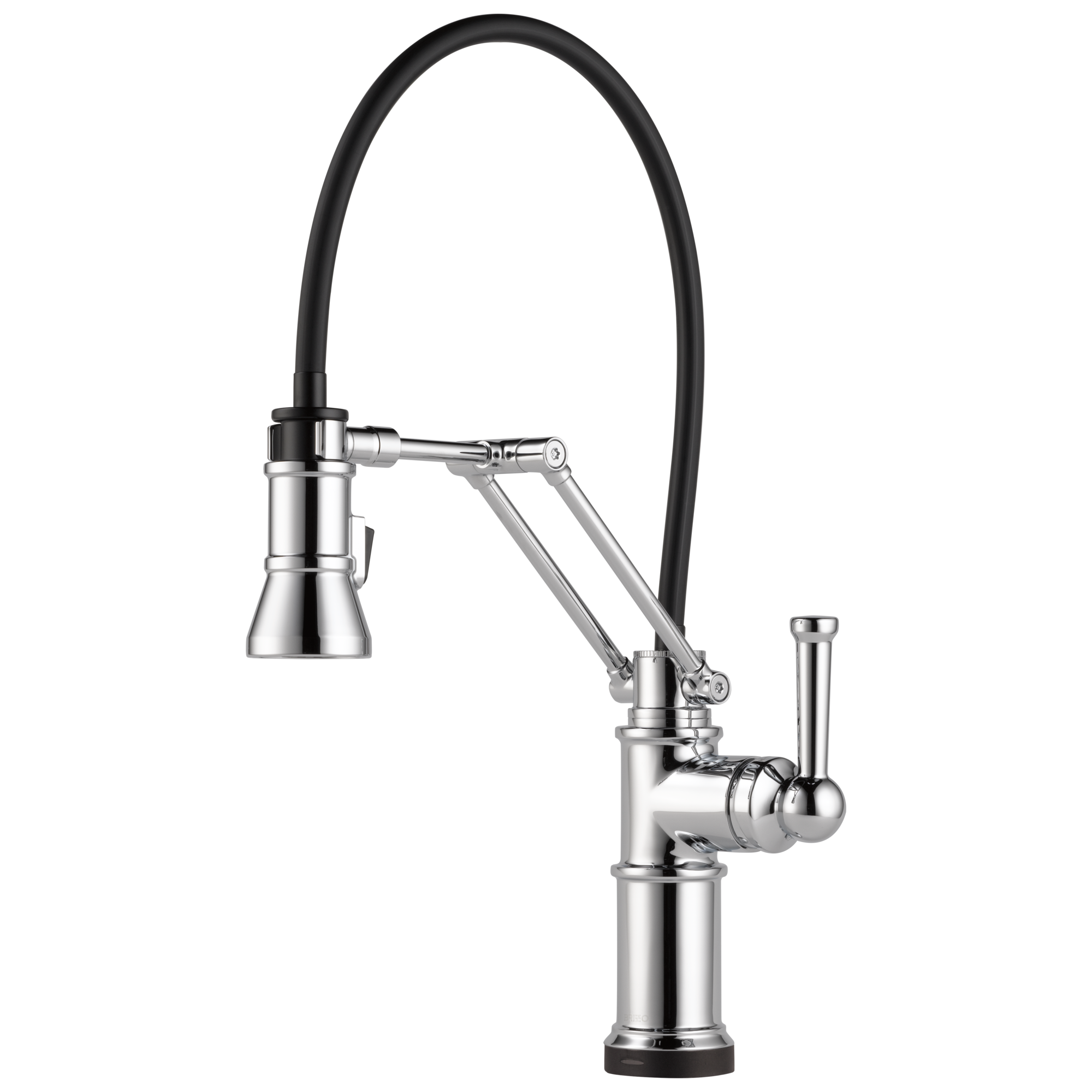 chrome kitchen faucet
