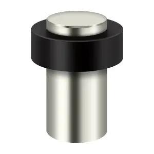 Deltana Round Universal Floor Bumper 3", Heavy Duty, Solid Brass by Deltana