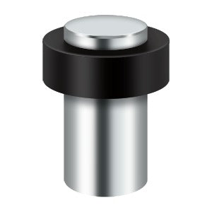 polished chrome floor bumper