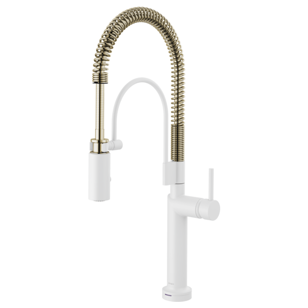 Brizo Jason Wu for SmartTouch Semi-Professional Kitchen Faucet - Less Handle - Matte White by Brizo