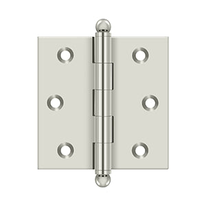 Deltana 2-1/2" x 2-1/2" Hinge with Ball Tips by Deltana