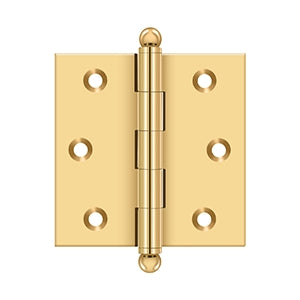 Deltana 2-1/2" x 2-1/2" Hinge with Ball Tips by Deltana