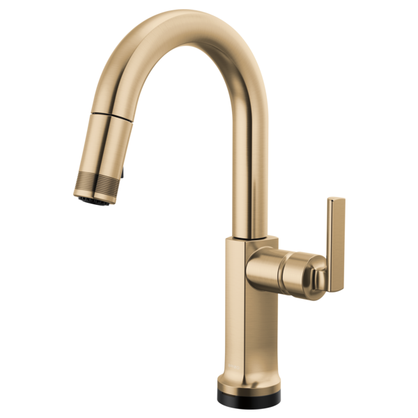 Brizo Kintsu SmartTouch Pull-Down Prep Faucet with Arc Spout - Less Handle by Brizo