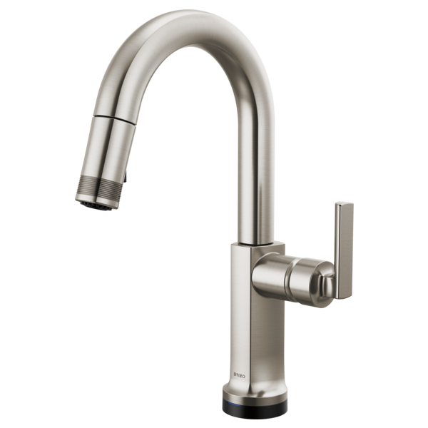 Brizo Kintsu SmartTouch Pull-Down Prep Faucet with Arc Spout - Less Handle by Brizo