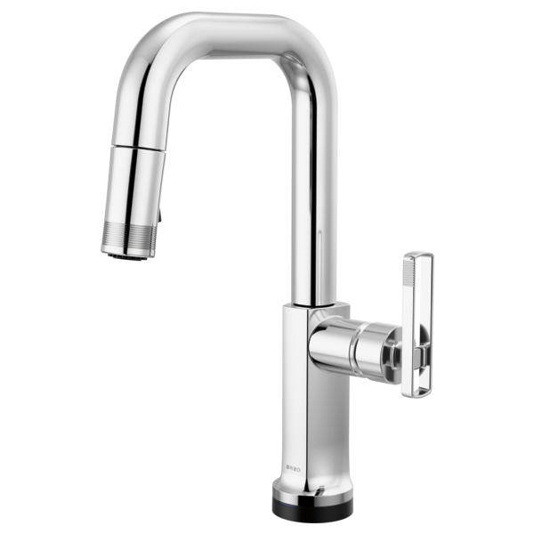 Brizo Kintsu SmartTouch Pull-Down Prep Faucet with Square Spout - Less Handle