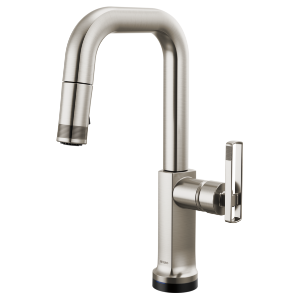 Brizo Kintsu SmartTouch Pull-Down Prep Faucet with Square Spout - Less Handle