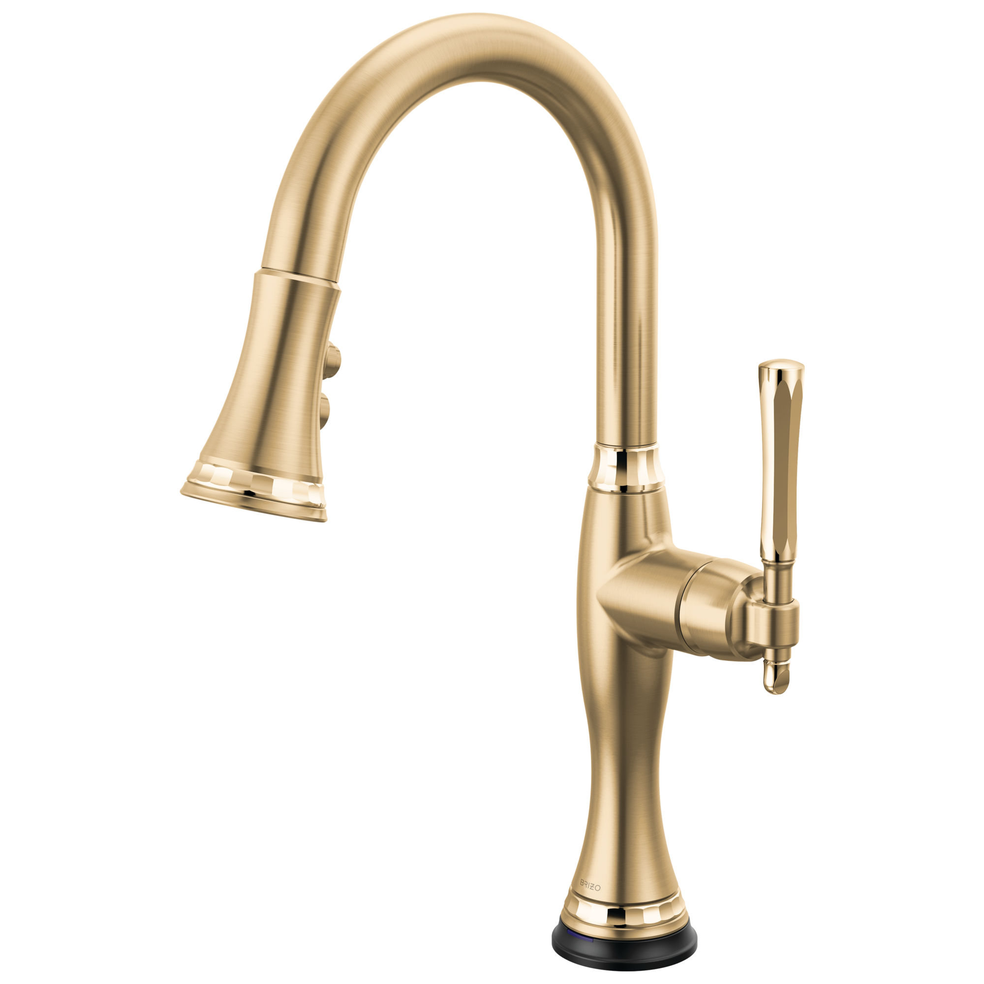 luxe gold / polished gold kitchen faucet