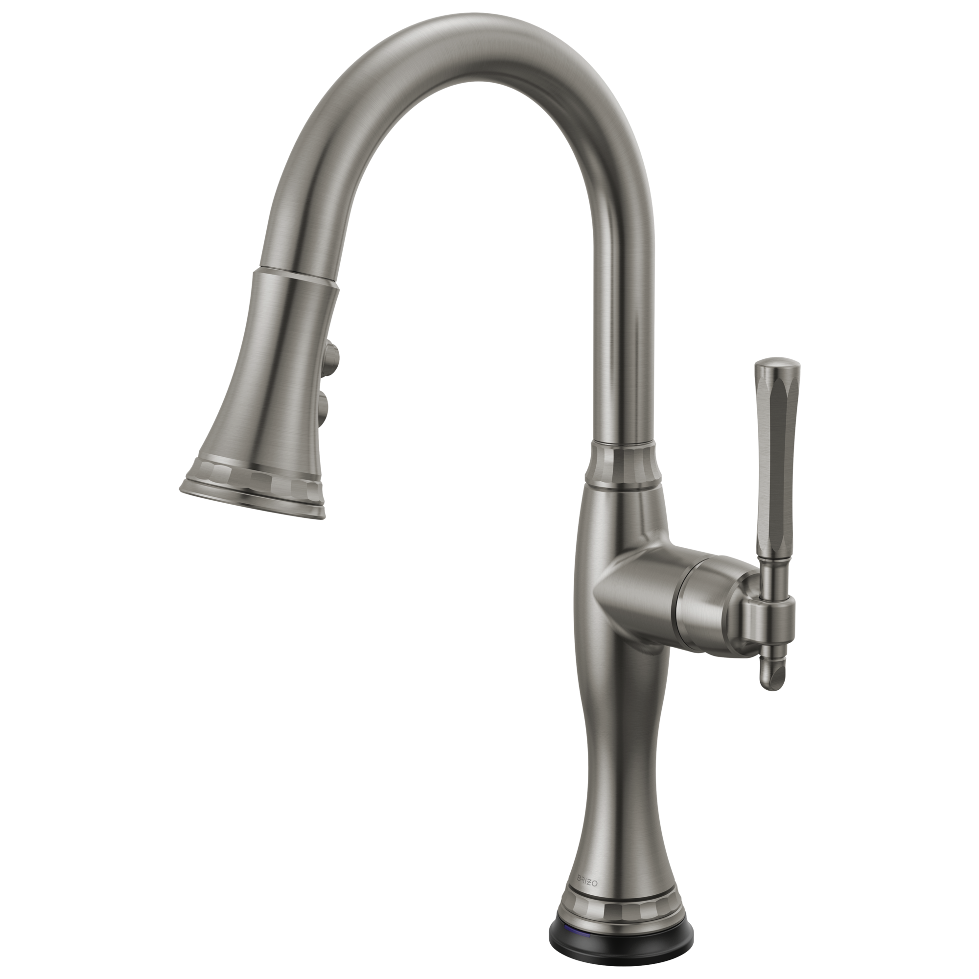luxe steel kitchen faucet
