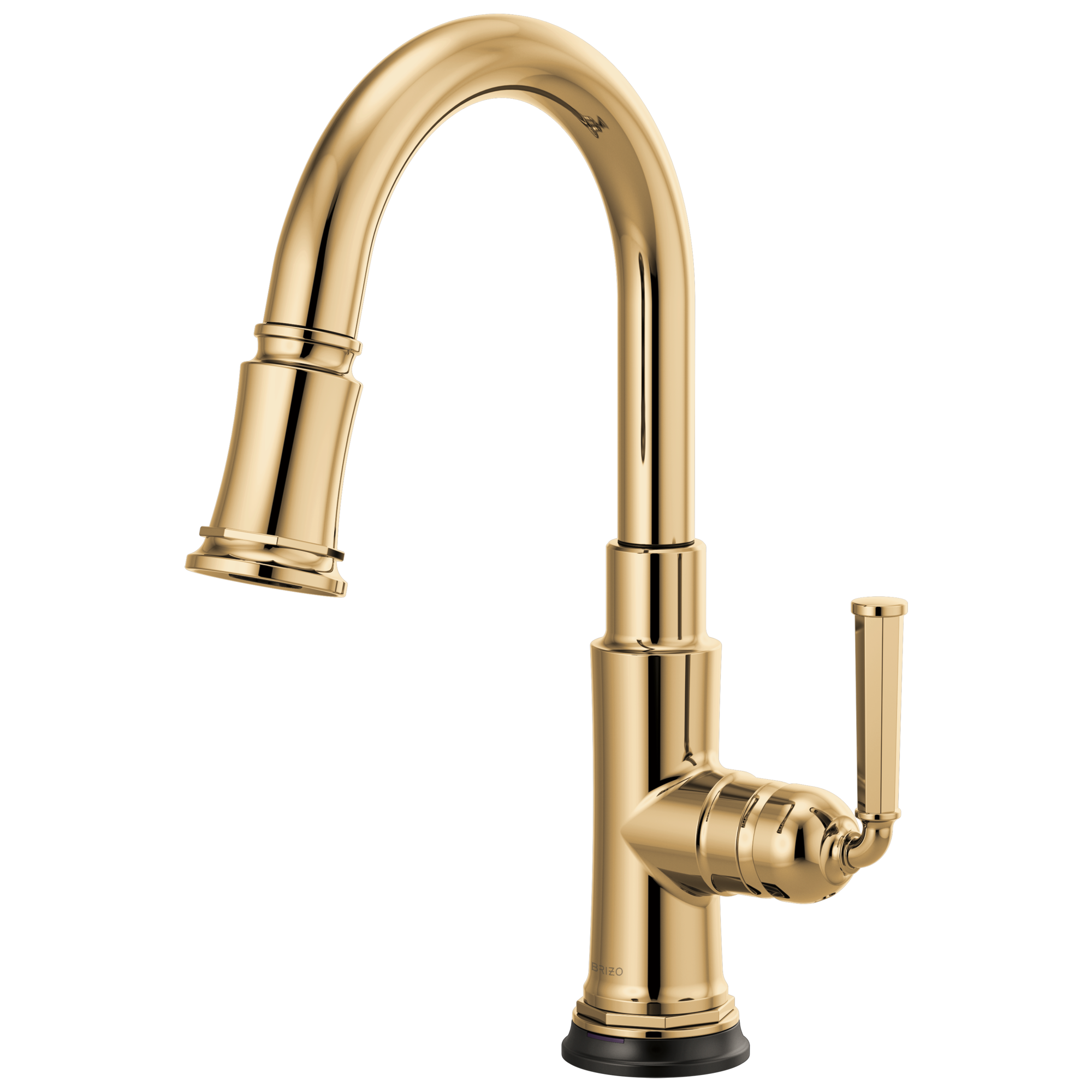 polished gold prep faucet