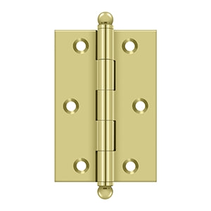 Deltana 3" x 2" Hinge with Ball Tips