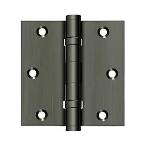 Deltana 3-1/2" x 3-1/2" Square Hinge, Ball Bearings by Deltana