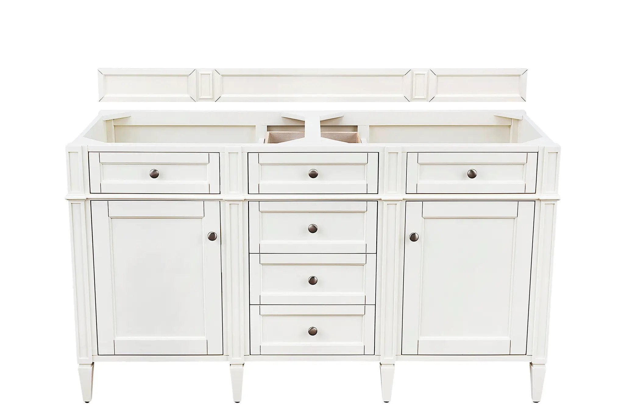 bright white vanity