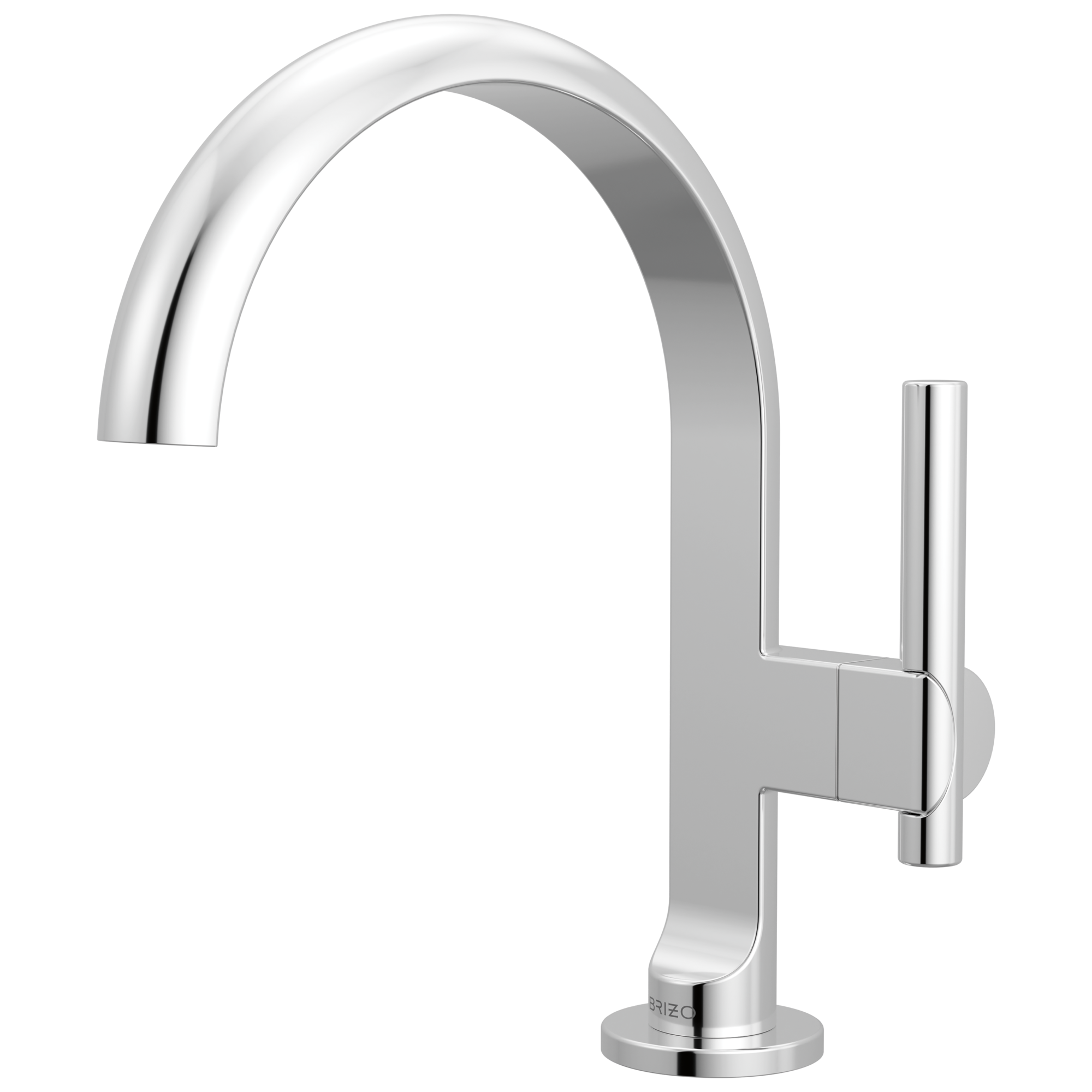 chrome bathroom faucet